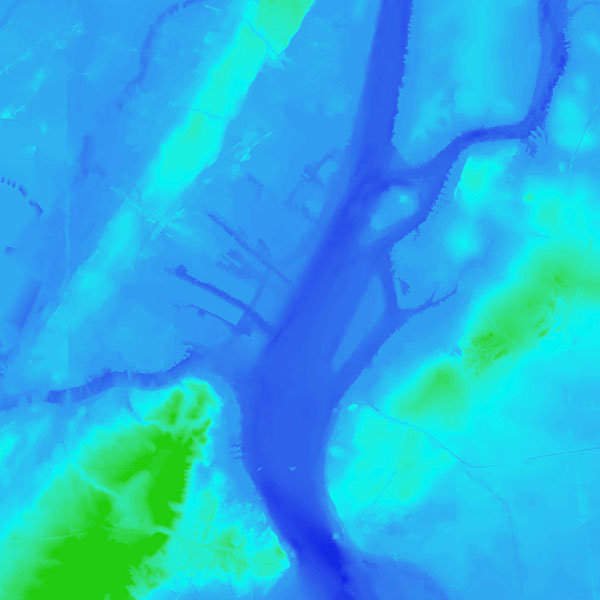 rendering - New York Harbor