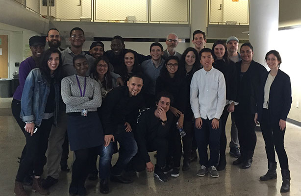 group photo: M Arch first-years, fall 2015