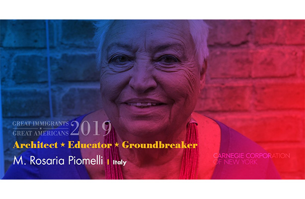 Rosaria Piomelli: Architect, Educator, Groundbreaker