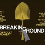 Breaking Ground graphic - woman's hand with shovel