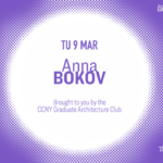 Anna Bokov Lunchtime Lecture Poster