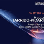 Lunchtime Lecture Hector Tarrido Picart Graphic