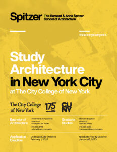 The 2024 programs book of the affordable accredited flagship public architecture school, the Spitzer School of Architecture.