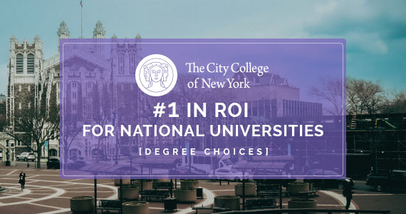 CCNY = #1 ROI