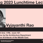 Lunchtime Lecture, Spring 2023 Rao