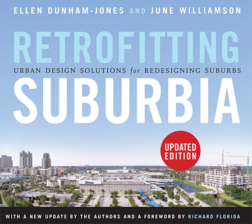 Retrofitting Suburbia book cover.