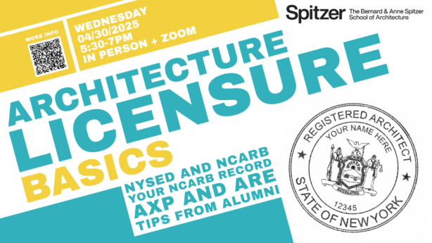 Architecture Licensure Basics event graphic