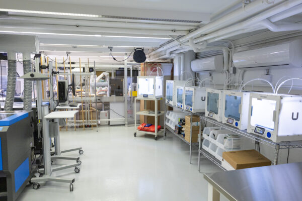 Advanced Building Construction Lab at the Spitzer School of Architecture