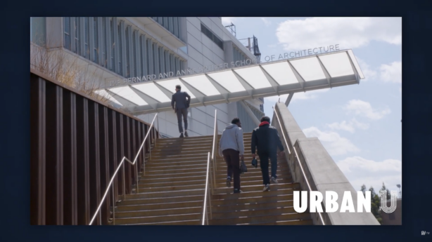 A still frame from the CUNY TV program 